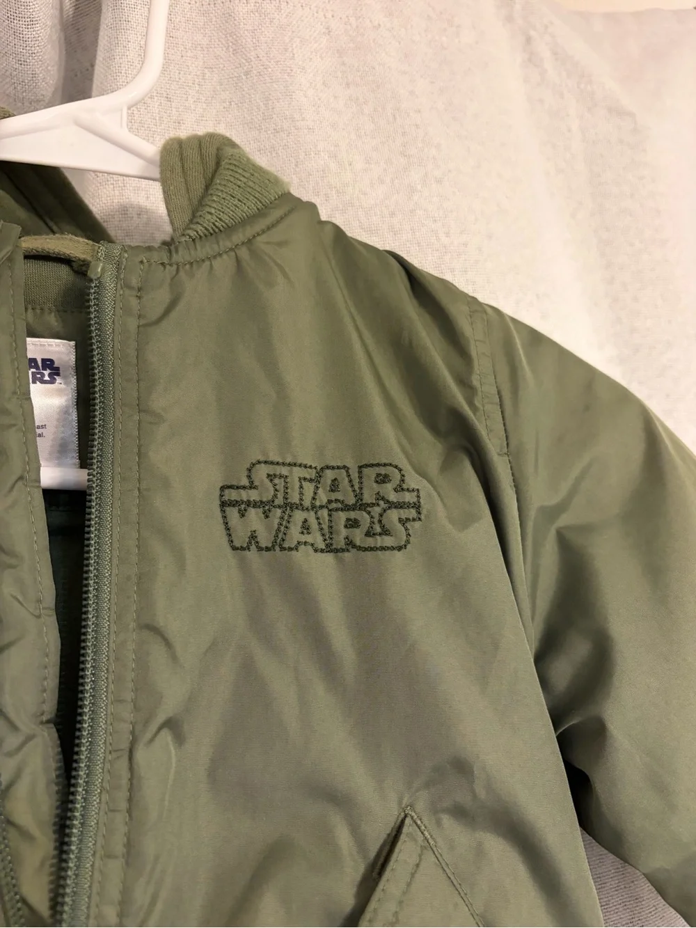 baby GAP x Star Wars Grogu Bomber Jacket EUC